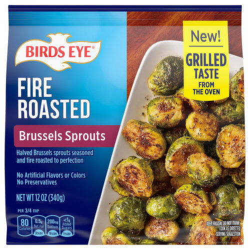 Birds Eye Brussels Sprouts, Fire Roasted