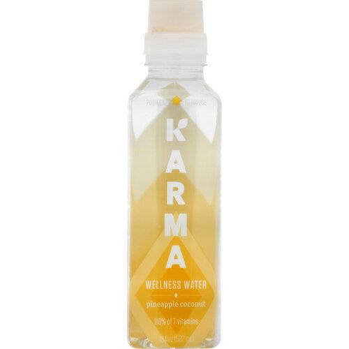 Karma Wellness Water, Pineapple Coconut