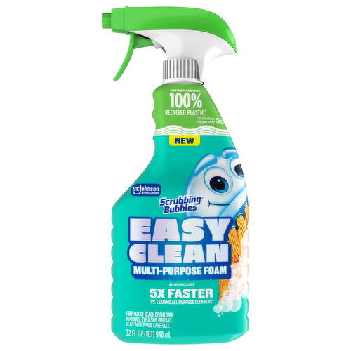 Scrubbing Bubbles Bathroom Cleaner, Multi-Purpose Foam, Easy Clean