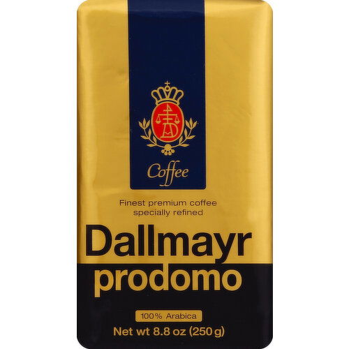 Dallmayr Coffee, Ground, Prodomo - 8.8 Ounce