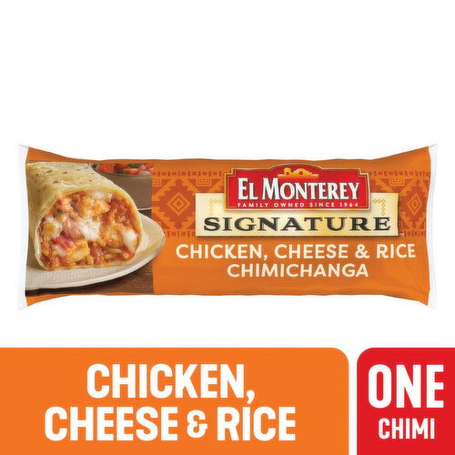 El Monterey Chimichangas, Chicken, Cheese & Rice