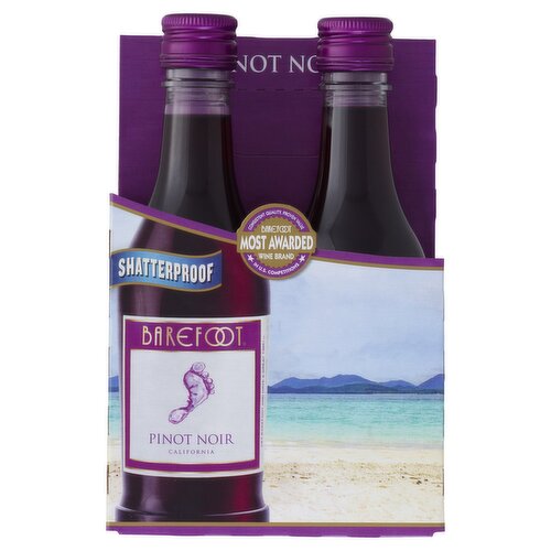 Barefoot Cellars Pinot Noir Red Wine 4 Single