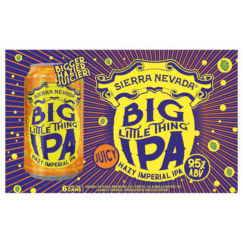 Sierra Nevada Big Little Thing IPA Beer - 6 Each