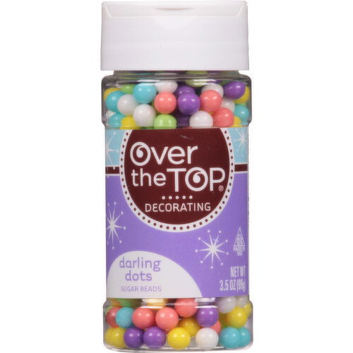 Over the Top Sugar Beads, Darling Dots