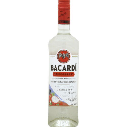 Bacardi Dragon Berry Rum, 750 ml    