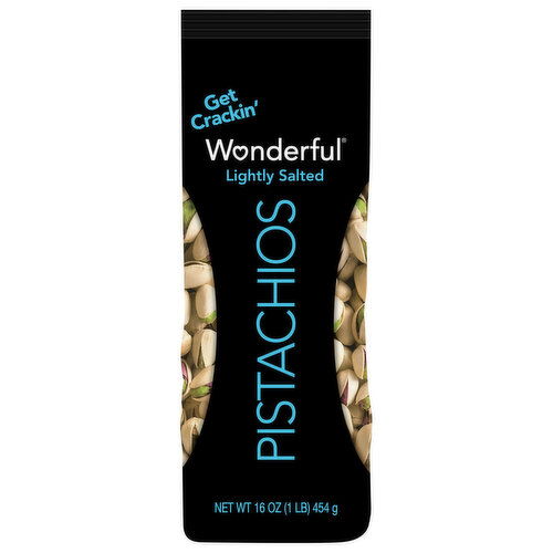 Wonderful Lightly Salted Pistachios - 16 Ounce