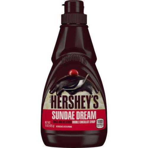 Hershey's Syrup, Double Chocolate, Sundae Dream