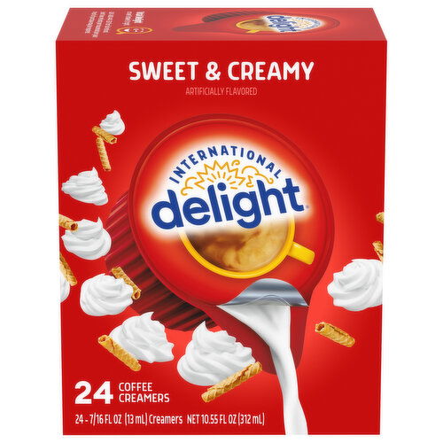 International Delight Coffee Creamers, Sweet & Creamy