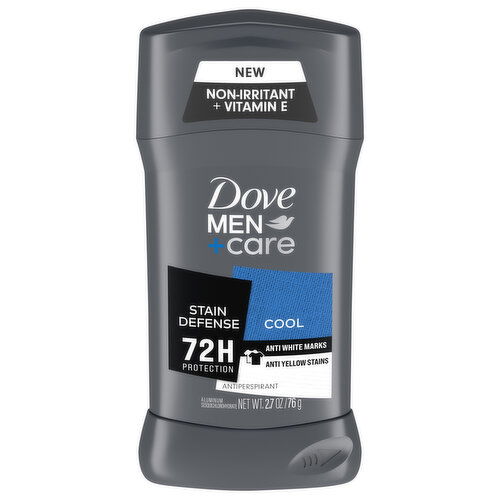 Dove Men+Care Antiperspirant, Stain Defense, Cool