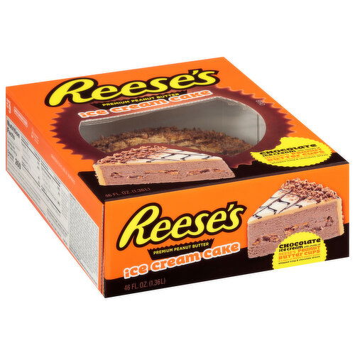 Reese's Ice Cream Cake, Peanut Butter, Premium