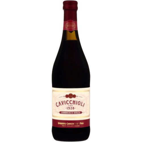 Cavicchioli Lambrusco Dolce Sweet Red Wine