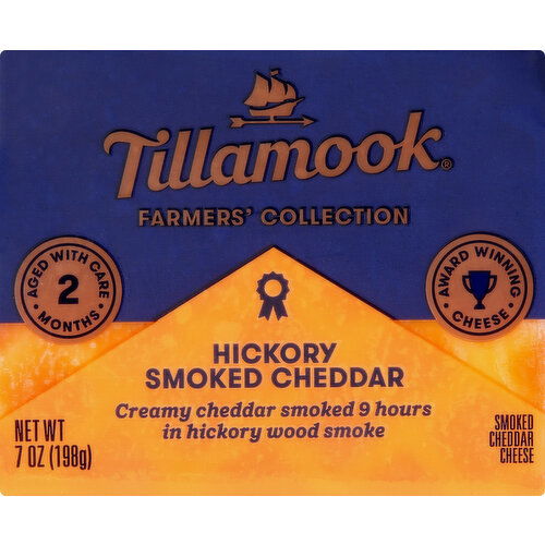 Tillamook Cheese, Hickory, Smoked Cheddar