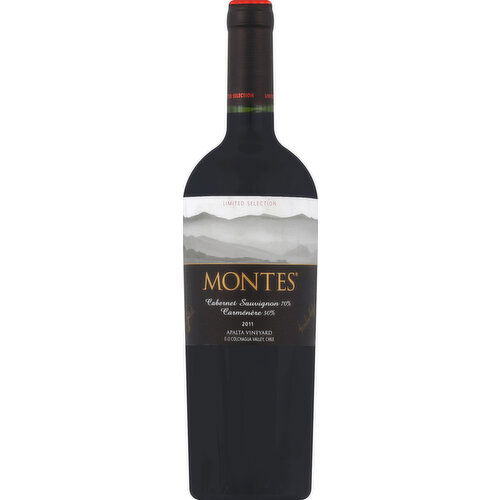 Montes Cabernet Sauvignon Carmenere, Apalta Vineyard, Colchagua Valley, 2011