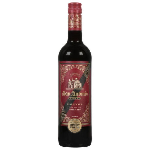San Antonio Winery Red Wine, Sweet Red, Cardinale - 750 Milliliter
