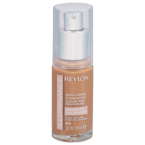 Revlon Foundation, Skin Caring, Brown Suede, 513