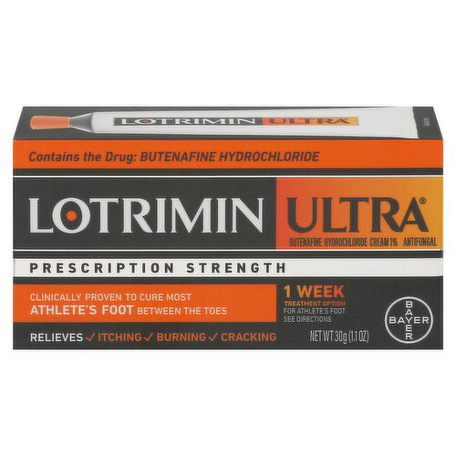 Lotrimin Ultra Antifungal Cream, Prescription Strength