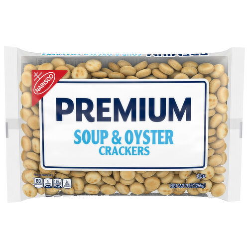 Premium Crackers, Soup & Oyster