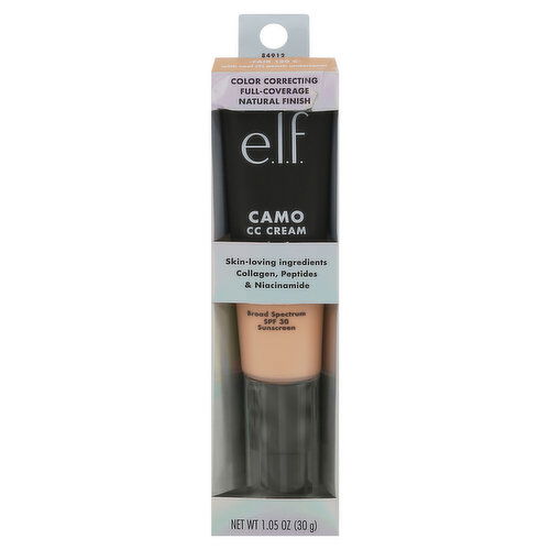 e.l.f. Camo CC Cream, Fair 150 C, Broad Spectrum SPF 30