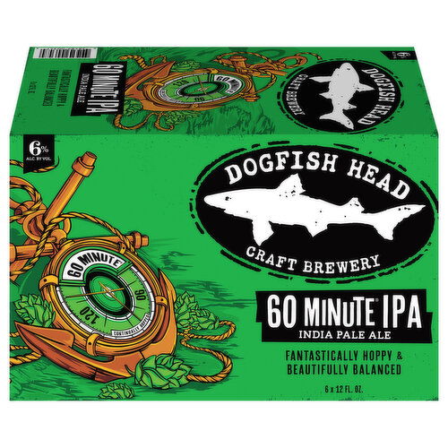 Dogfish Head Beer, 60 Minute IPA, India Pale Ale