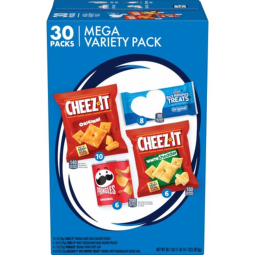 Rice Krispies Treats Snacks, Variety Pack - 30.1 Ounce