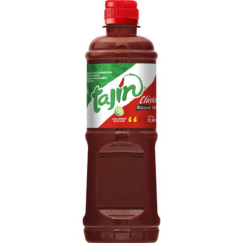 Tajin Snack Sauce, Regular, with Lime, Clasico, Medium