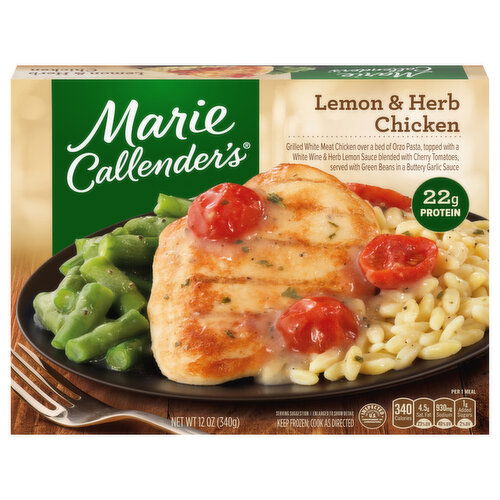 Marie Callender's Chicken, Lemon & Herb