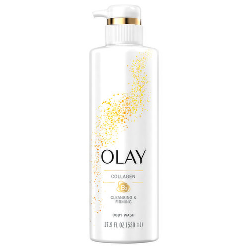 Olay Body Wash, Cleansing & Firming, Collagen