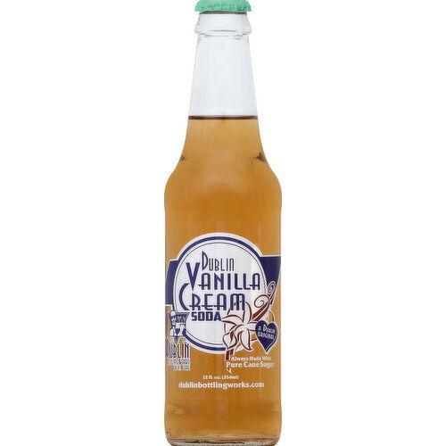 Dublin Bottling Works Soda, Vanilla Cream