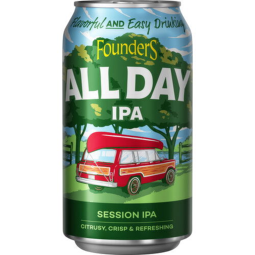 Founders Brewing All Day IPA Session India Pale Ale Can, 12 fl oz    