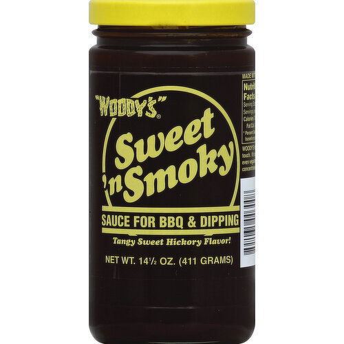 Woodys Sauce, Sweet 'n Smoky