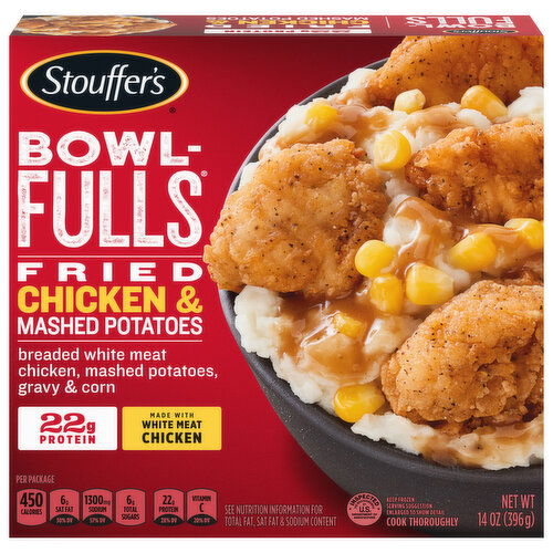 Stouffer's Fried Chicken & Mashed Potatoes