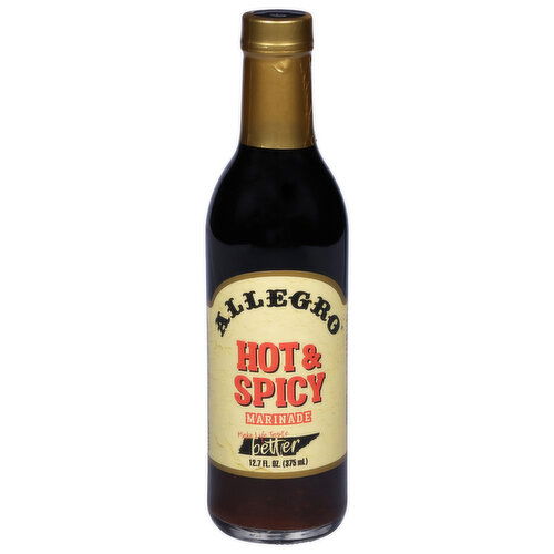 Allegro Hot & Spicy Marinade - 12.7 Fluid Ounce