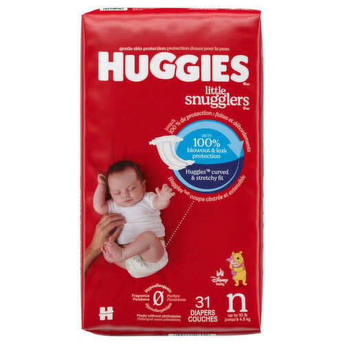 Huggies Diapers, Disney Baby, N (Up to 10 lb)