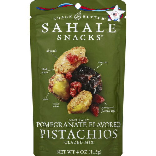 Sahale Glazed Mix, Pistachios, Pomegranate Flavored