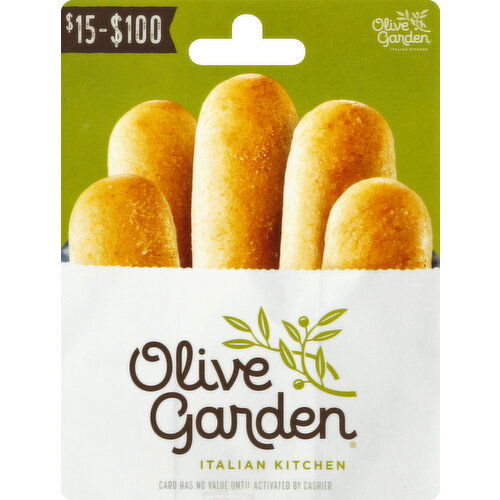 Olive Garden Gift Card, $15-$100