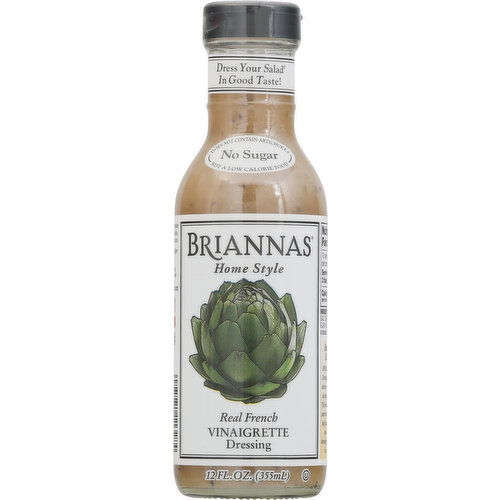 Briannas Dressing, Real French Vinaigrette, Home Style