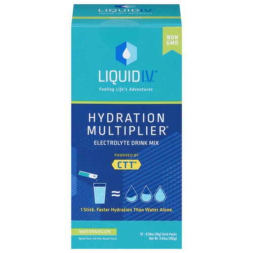 Liquid I.V. Electrolyte Drink Mix, Watermelon