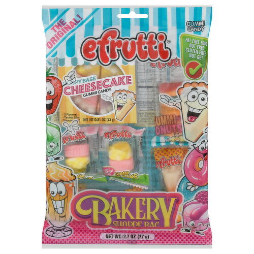 Efrutti Gummi Candy, Assorted - 2.7 Ounce