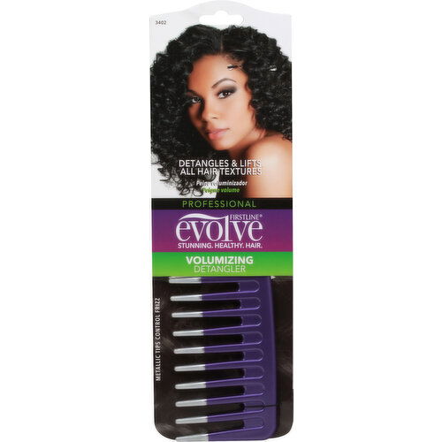 Evolve Detangler Comb, Volumizing, Professional