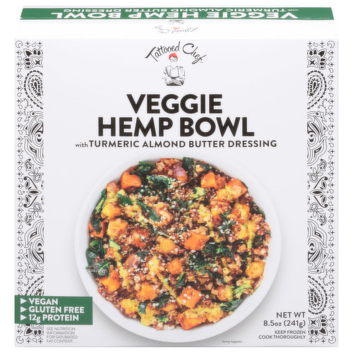 Tattooed Chef Veggie Hemp Bowl