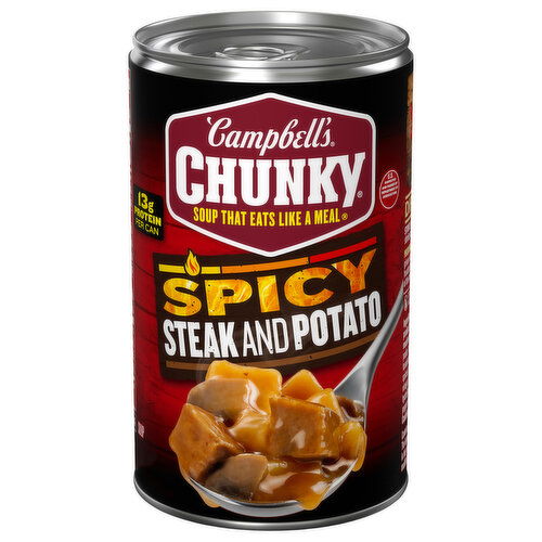 Campbell's Soup, Steak and Potato, Spicy