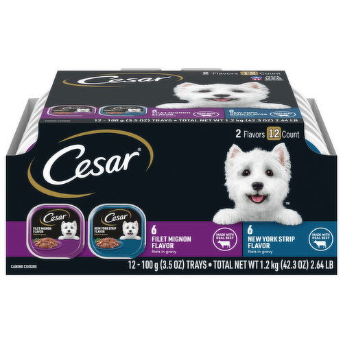 Cesar dog food calories hotsell