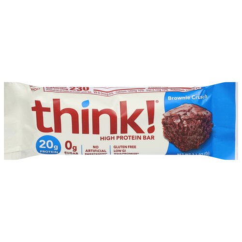 Think! High Protein Bar, Brownie Crunch