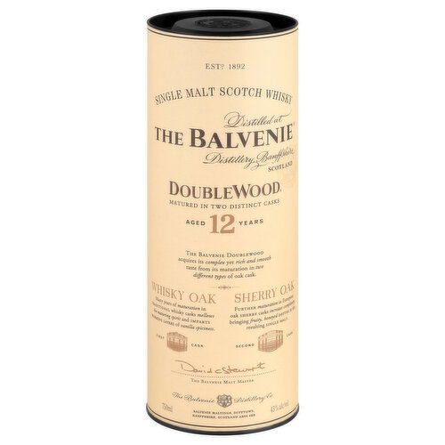 The Balvenie Whisky, Scotch, Single Malt