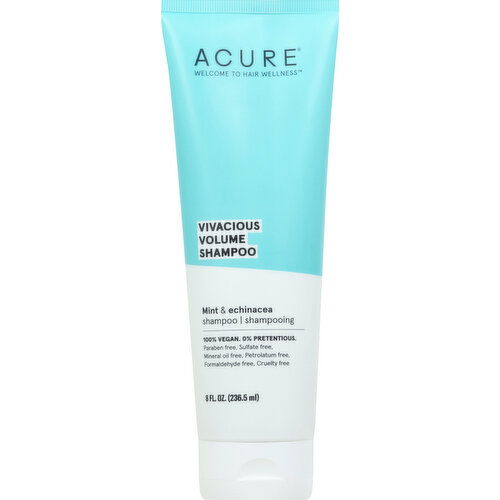 Acure Shampoo, Vivacious Volume, Mint & Echinacea