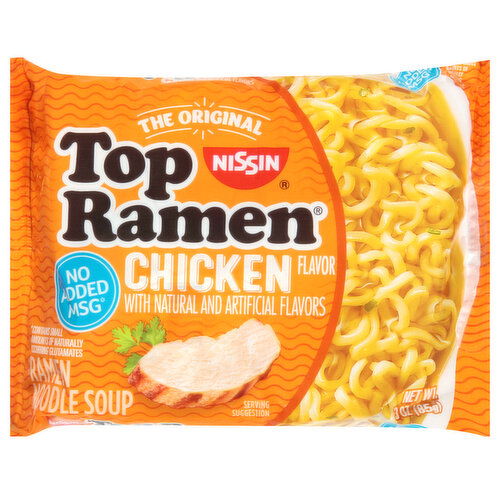 Nissin Ramen Noodle Soup, Chicken Flavor