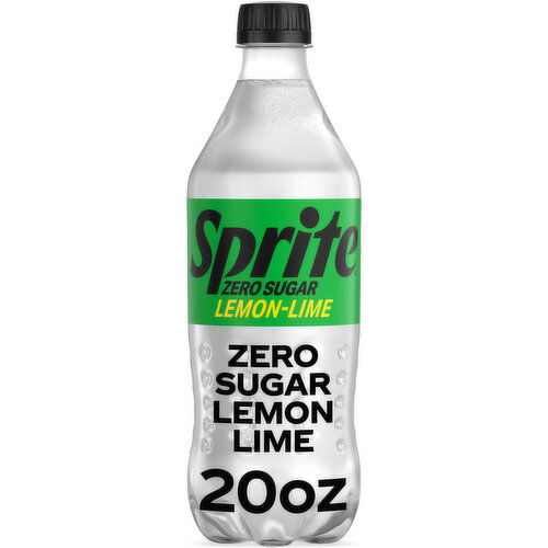 Sprite Zero Sugar Lemon Lime Diet Soda Pop Soft Drink