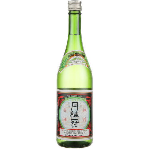 Gekkeikan Light Junmai Sake, 750 ml - 750 Milliliter