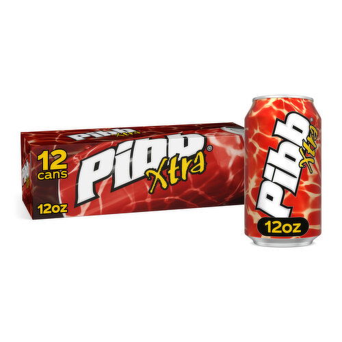 Pibb  Xtra Fridge Pack Soda Soft Drinks