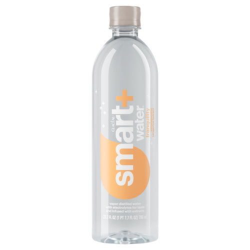 Smartwater Distilled Water, Ashwagandha Tangerine Extract, Tranquility